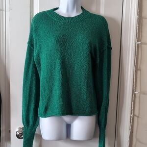 Abound Emerald Green Crew Neck Sweater